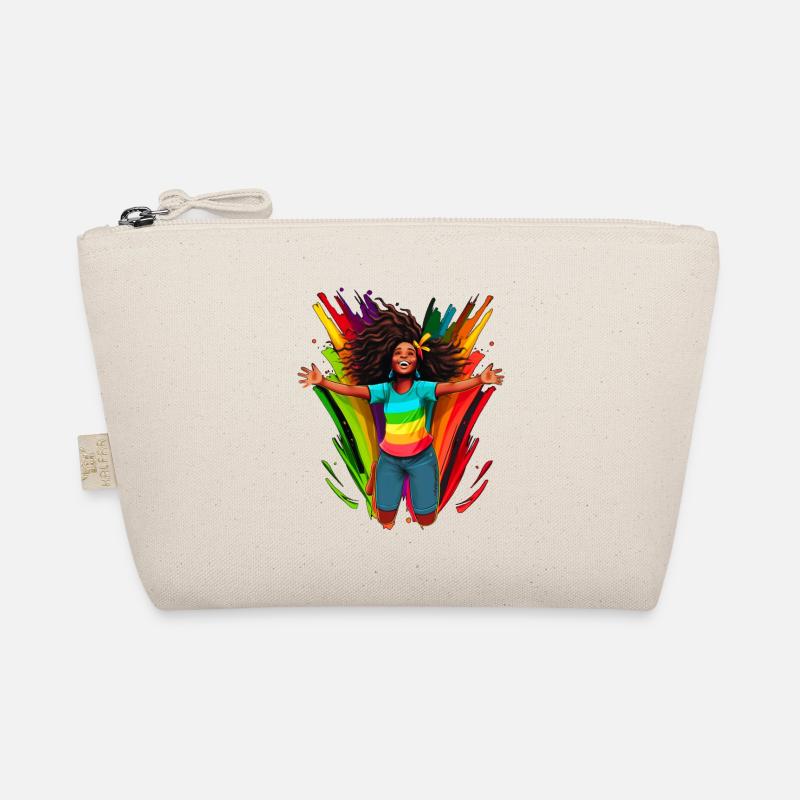 Vielfalt, Diversität, BLM, Regenbogen Bio-Täschchen