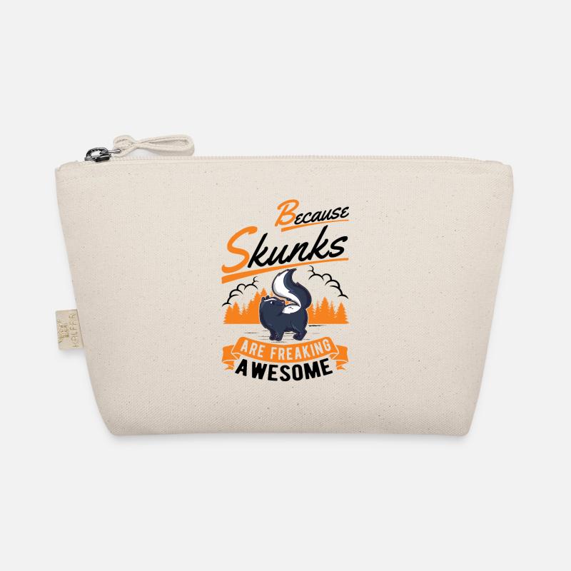 Because Skunks are freaking awesome Stinktier Bio-Täschchen