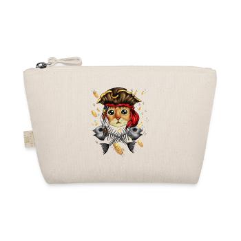Pirate Chat Pirate Costume Chat Squelette Poisson - Trousse biologique - nature - Devant