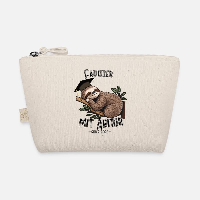 Faultier mit Abitur 2023 Bio-Täschchen
