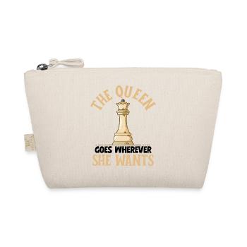 Chess Piece - Organic Pouch - nature - Front
