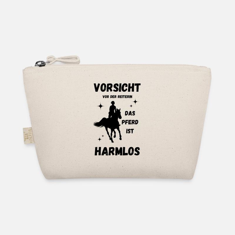 Vorsicht vor der Reiterin Bio-Täschchen