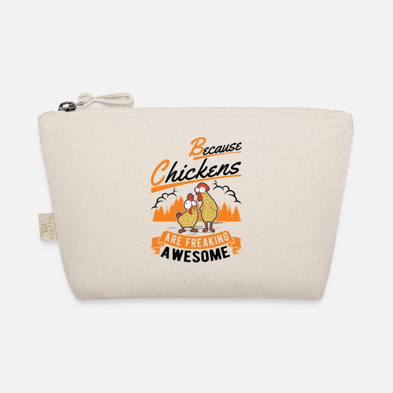 Because Chickens are freaking awesome Hühnchen Bio-Täschchen