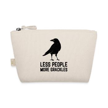 Blackbird Grackle Bird Design pour les ornithologues amateurs - Trousse biologique - nature - Devant