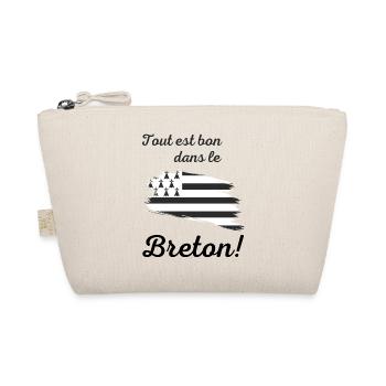 t-shirt humoristique, cadeau homme femme, Bretagne - Trousse biologique - nature - Devant