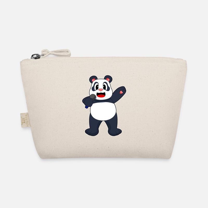 Panda Sänger Mikrofon Bio-Täschchen