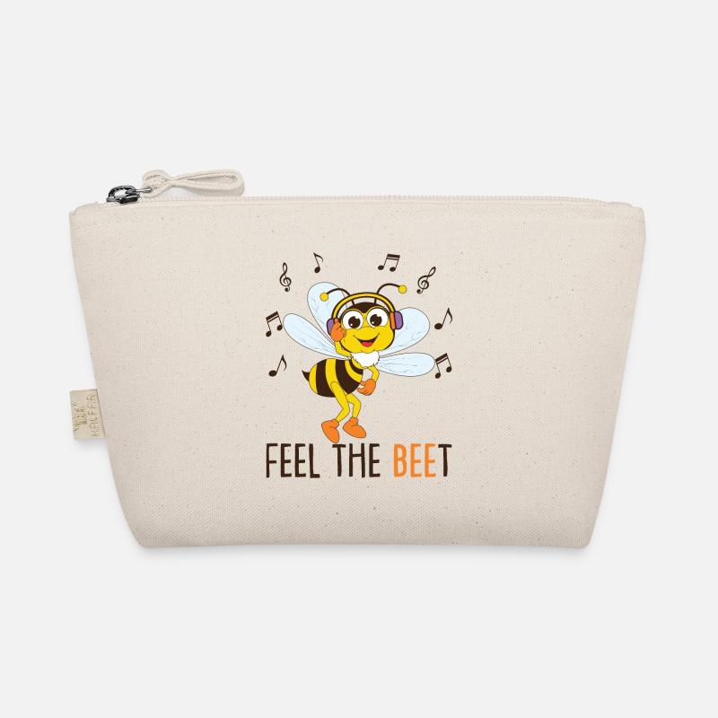 Music Bee Lover Organic Pouch