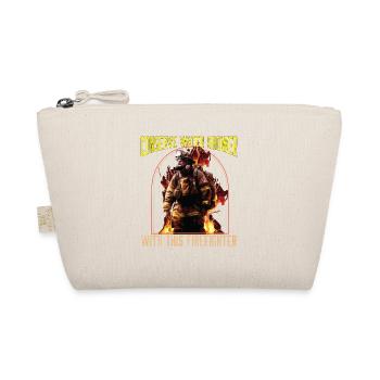 Conserve Water Shower With This Firefighter - Organic Pouch - nature - Front