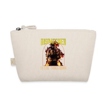 Dispatched to Cool Things Down Funny Fireman - Organic Pouch - nature - Front