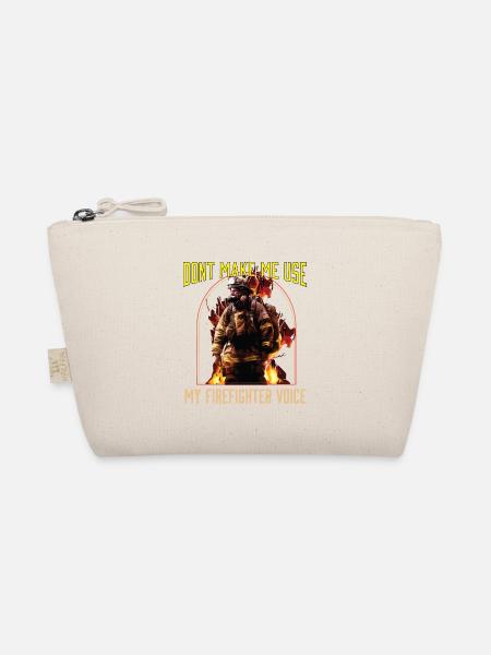 Ne me faites pas utiliser ma voix de pompier - Trousse biologique - nature - Devant