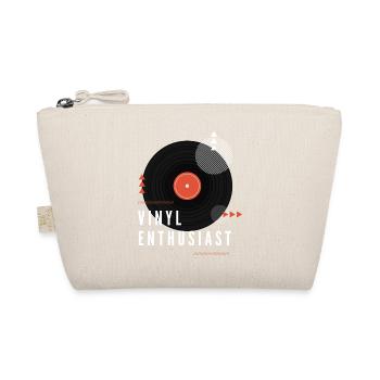 Vinyl Enthusiast - Organic Pouch - nature - Front