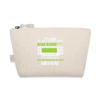 Ham Radio Amateur Radio Funkter Gift - Organic Pouch - nature - Front