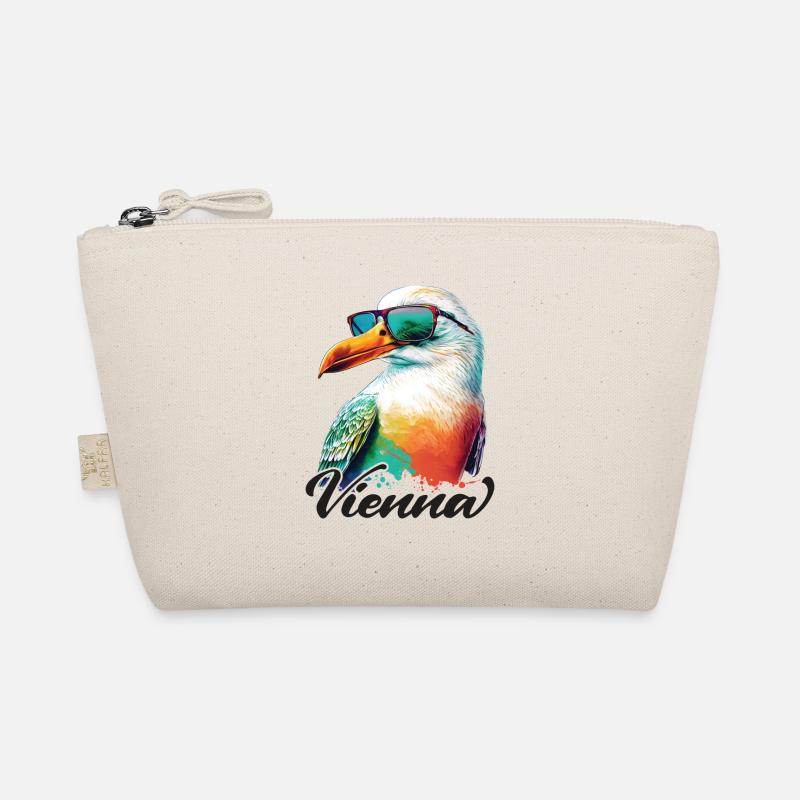 Vienne Autriche vacances Mouette avec lunettes de soleil Trousse biologique