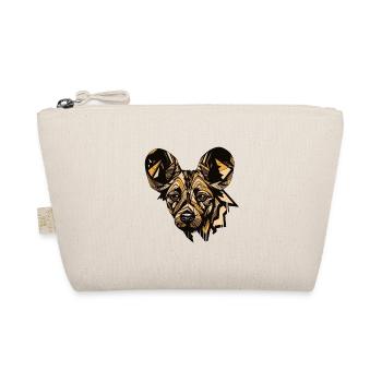 African Wild Dog Portrait Lycaon Pictus - Organic Pouch - nature - Front