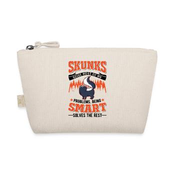 Skunk lover - Organic Pouch - nature - Front