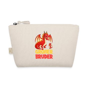 Großer Bruder 2024 Drache - Bio-Täschchen - Natur - Vorne