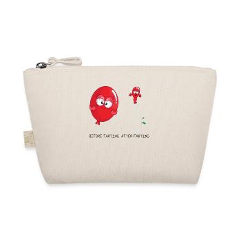 Laughter, balloon farts, lets the air out - Organic Pouch - nature - Front