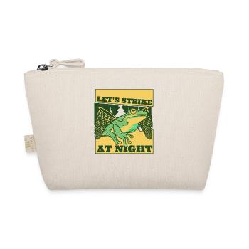 Let's Strike At Night Kröte Kaulquappe Frosch - Bio-Täschchen - Natur - Vorne