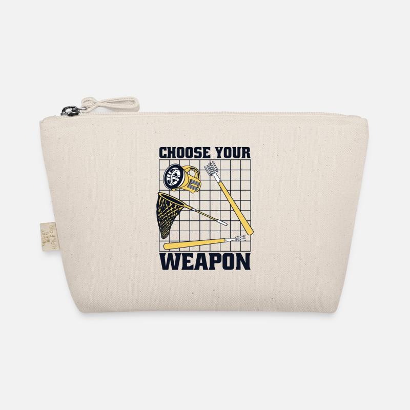 Choose Your Weapon Tadpole Tree Frog Toad Organic Pouch