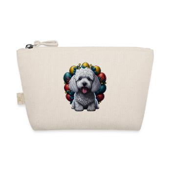 Beau caniche chien Pâques printemps caniche - Trousse biologique - nature - Devant
