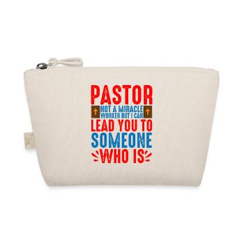 Pastor, Not A Miracle Worker 2 - Bio-Täschchen - Natur - Vorne