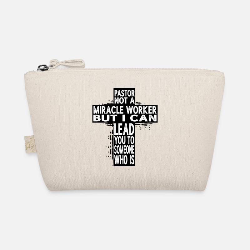 Pastor, Not A Miracle Worker Organic Pouch