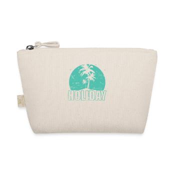 Holiday Palms and Beach Tree Holidays - Organic Pouch - nature - Front