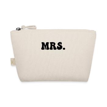 Mr. und Mrs. Partnerlook - Bio-Täschchen - Natur - Vorne