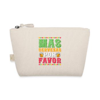Mas Cervezas Por Favor Party Cinco De Mayo - Organic Pouch - nature - Front