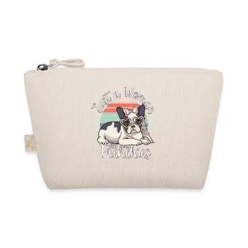French Bulldog Just A Woman Who Loves Frenchies - Organic Pouch - nature - Front