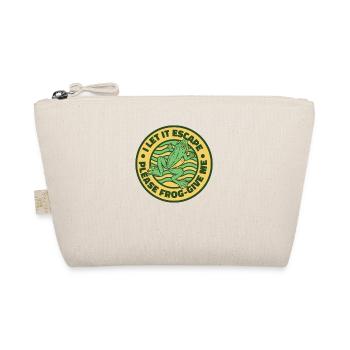 I Let It Escape Please Frog Give Me Tree Frog - Organic Pouch - nature - Front