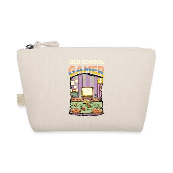 Old School Gamer, console de jeux vidéo rétro amusante - Trousse biologique - nature - Devant