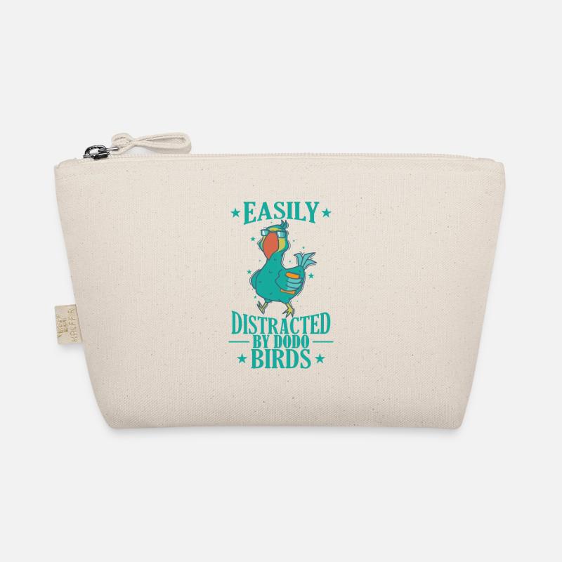 Easily Distracted by Dodo Birds Tier Organic Pouch