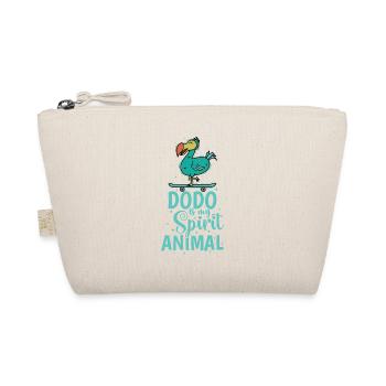 Dodo is my Spirit Animal Vogel aus Mauritius - Bio-Täschchen - Natur - Vorne