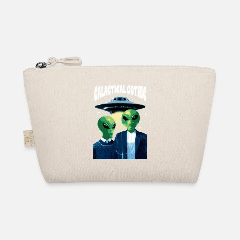 Alien couple Organic Pouch