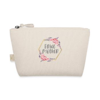 Wedding Mother of the Bride Mother Gift - Organic Pouch - nature - Front