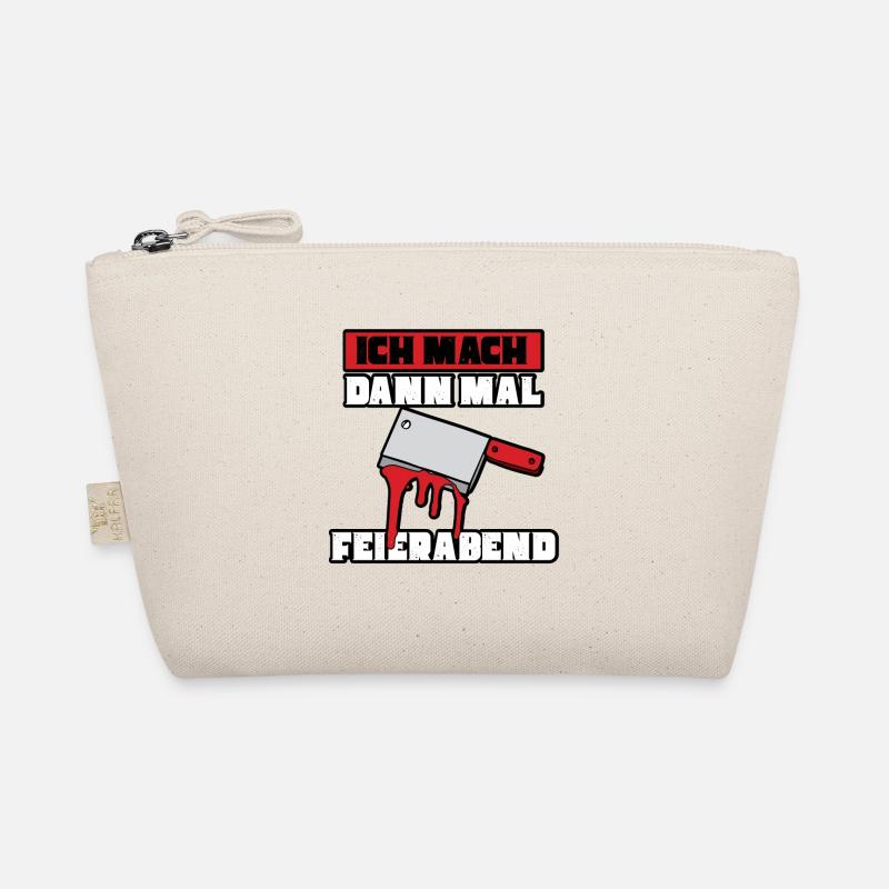 Ich mach dann mal feierabend Metzger Fleischer Bio-Täschchen