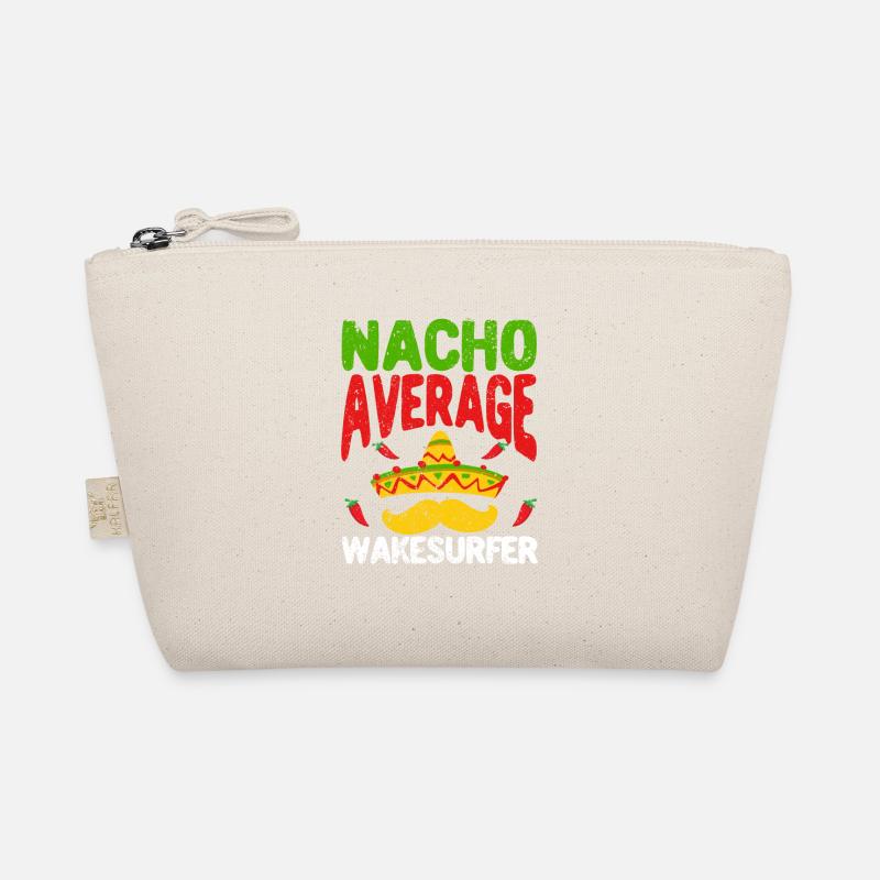 Nacho Average Wakesurfer Cinco De Mayo Mexikanisch Bio-Täschchen