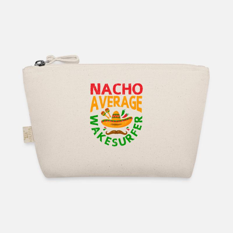 Nacho Average Wakesurfer Cinco De Mayo Mexikanisch Bio-Täschchen
