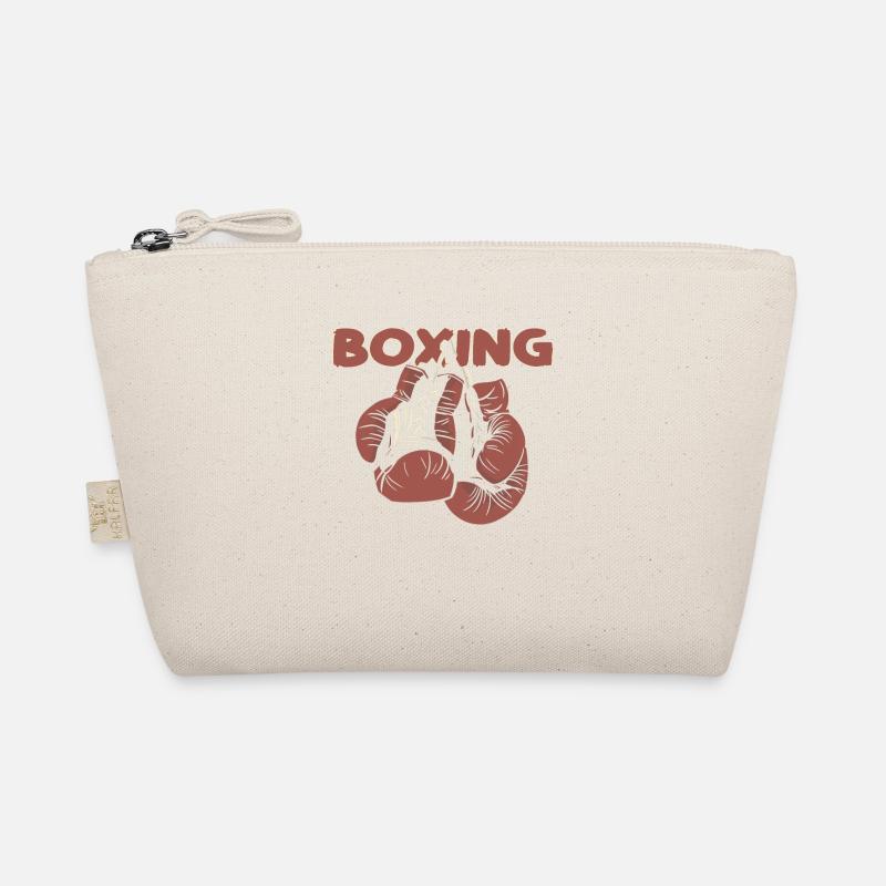 Boxen I'd Hit That Boxhandschuhe Kampfsportler - Bio-Täschchen - Natur