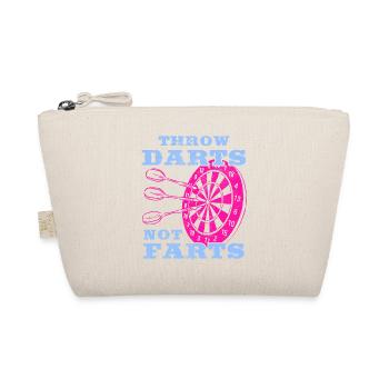 Darts Sports Club, Dartboard, Arrow Sport Darts - Organic Pouch - nature - Front