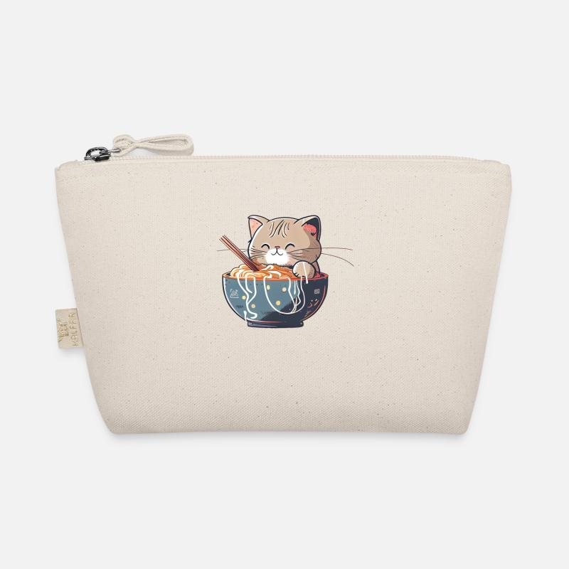 Mais d’abord ramen chat mignon mange ramen Trousse biologique