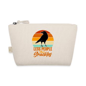 Blackbird Grackle Bird Design pour les ornithologues amateurs - Trousse biologique - nature - Devant