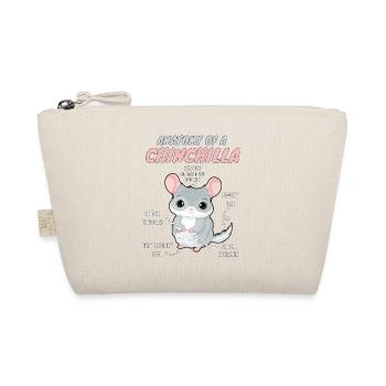 Anatomy Of A Chinchilla - Organic Pouch - nature - Front