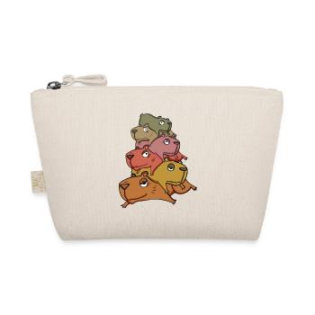 Capybara pile capybara - Organic Pouch - nature - Front