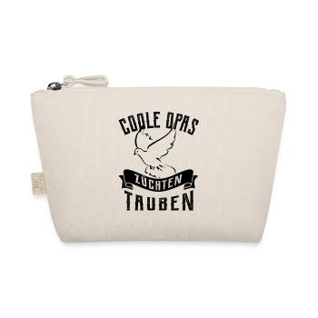 Coole Opas - Brieftauben Taubenzüchter - Bio-Täschchen - Natur - Vorne