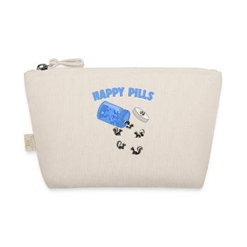Happy Pills Skunks Funny Skunk Lover Humor Pun - Trousse biologique - nature - Devant