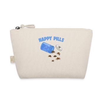 Happy Pills Spinne Lustige Vogelspinnen Liebhaber Humor - Bio-Täschchen - Natur - Vorne