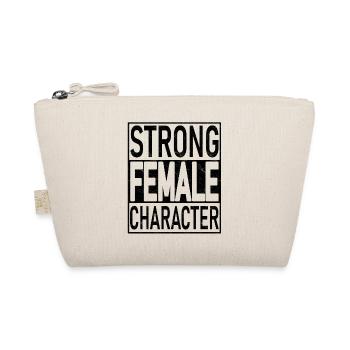 Strong Female Character - Organic Pouch - nature - Front
