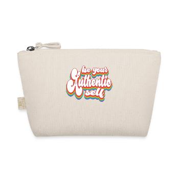 Pride Month LGBTQ - Be Your Authentic Self - Organic Pouch - nature - Front